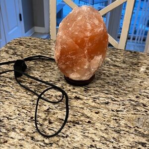 Himalayan Salt Lamp - Orange Glow